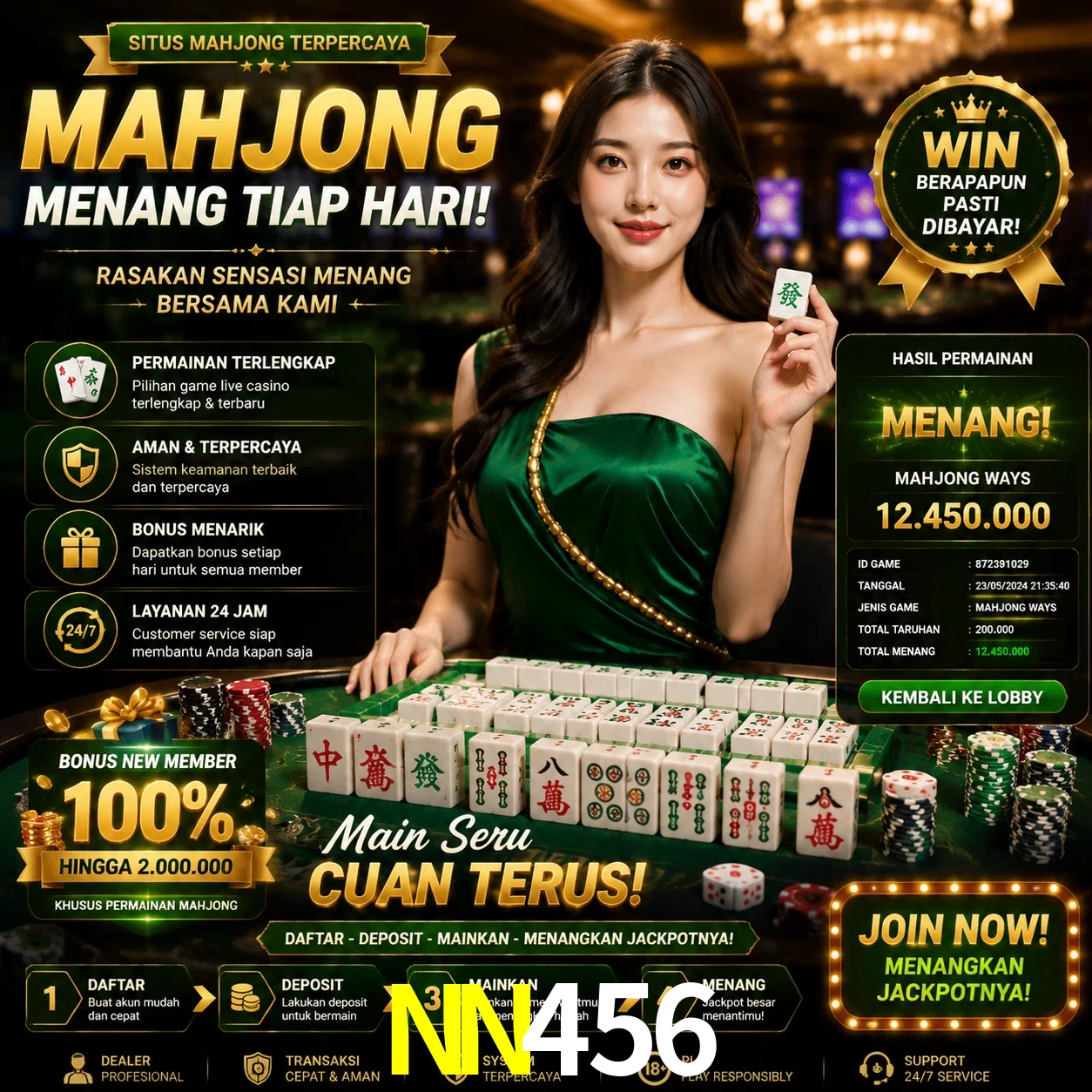 Cashback VIP NN456 - reembolso semanal